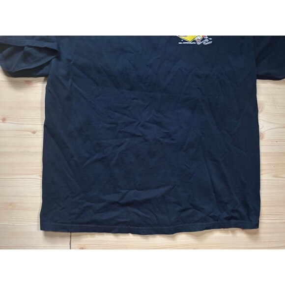 Vintage Mr Horsepower Shirt Mens XL Black Clay Smith Speed Shop Woodpecker Logo - Picture 3 of 7